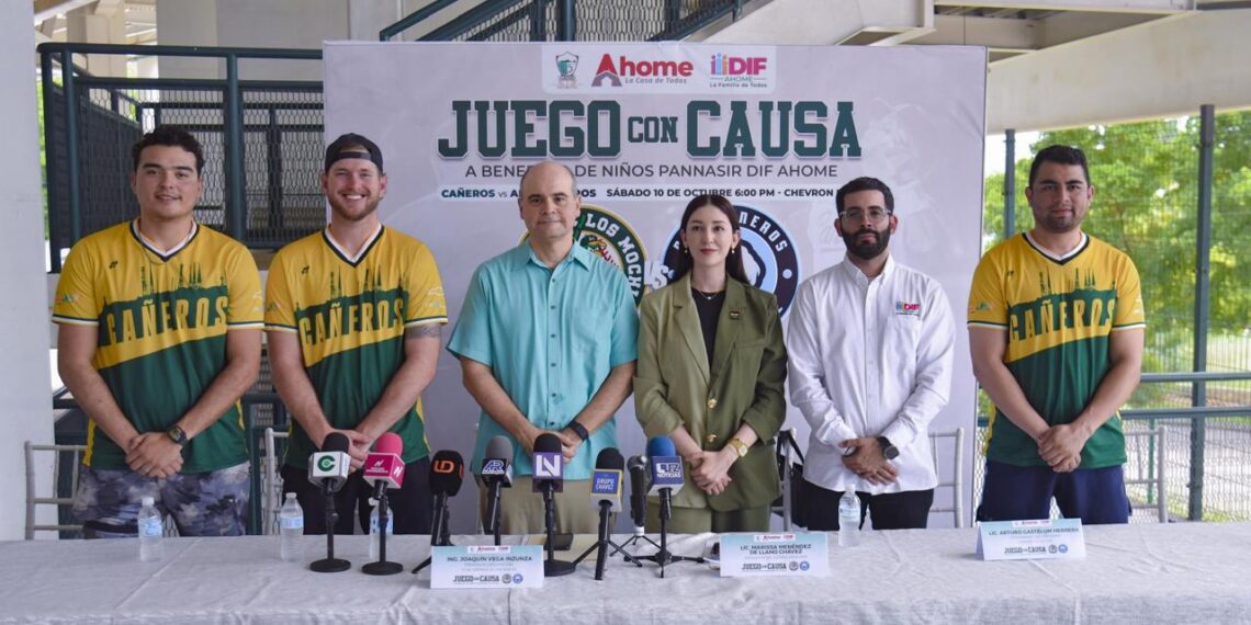 Juego con causa Cañeros vs Algodoneros apoyará a niñas, niños y adolescentes de PANNASIR DIF Ahome