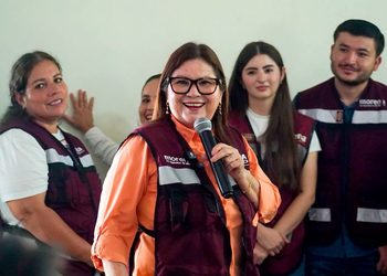 ”Ustedes son la parte fundamental del movimiento”: Imelda Castro a militantes y consejeros municipales