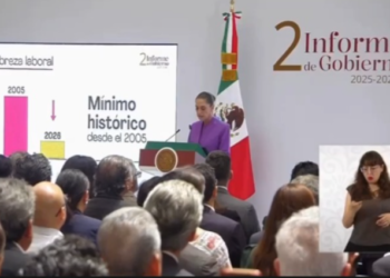 Con la Cuarta Transformación las y los trabajadores viven una primavera laboral: Presidenta Claudia Sheinbaum en Segundo Informe