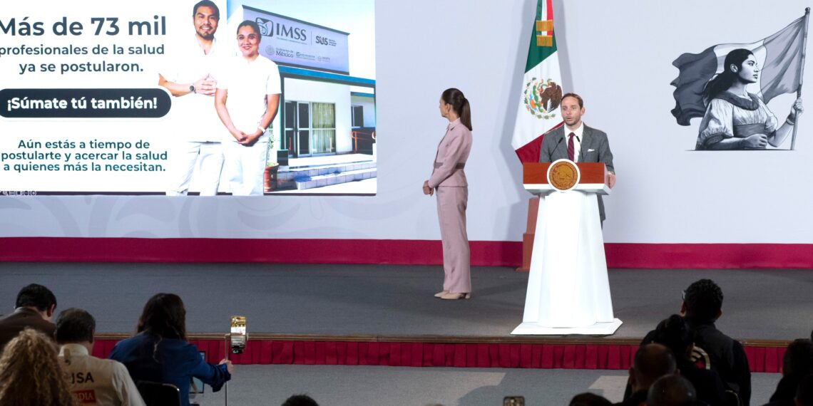 En enero de 2027 inicia apertura de 12 mil 750 consultorios del Servicio Universal de Salud; disminuirán la saturación en los centros de salud: Presidenta Claudia Sheinbaum