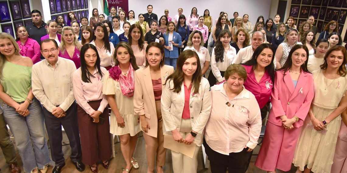 SEMUJERES, Salud Municipal y DIF Ahome, llaman a prevenir cáncer de mama y de cuello uterino.