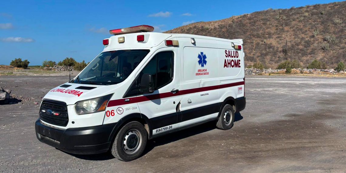 ATIENDE AHOME MÁS DE 3,500 EMERGENCIAS Y ANUNCIA DOS NUEVAS AMBULANCIAS