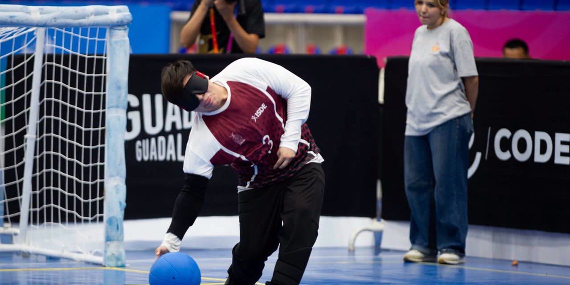 Delegación de Sinaloa compite en la disciplina de golbol dentro de la Paralimpiada Nacional CONADE 2026