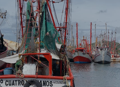 ¡OTRA VEZ PARADOS! MAR BRAVO OBLIGA A PESCADORES DE TOPO A REGRESAR A TIERRA