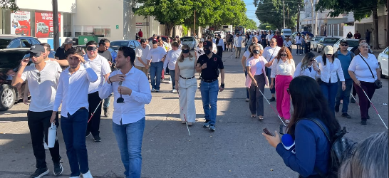 SE LLEVA A CABO LA PRIMERA MARCHA POR LA INCLUSIÓN VISUAL EN LOS MOCHIS