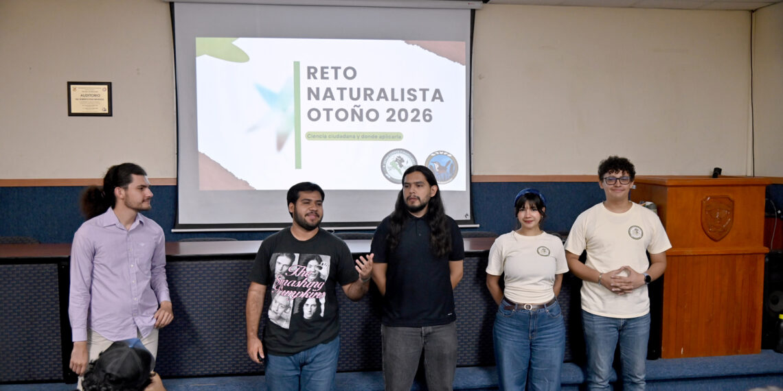 Jóvenes biólogos de la UAS impulsan la ciencia ciudadana en Sinaloa a través del Reto Naturalista, para documentar la biodiversidad y fortalecer la conservación ambiental