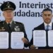 Defensa y Seguridad Pública firman convenio para integrar la inteligencia federal contra el crimen organizado