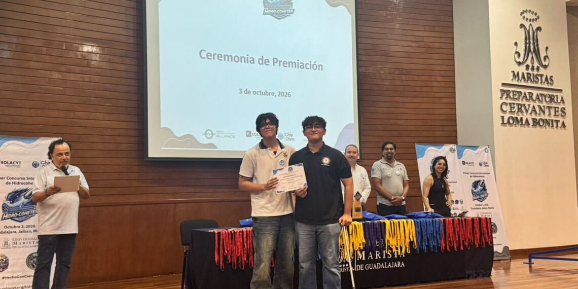 Estudiante de la UAS conquista el oro absoluto en el primer Concurso Internacional de Hidrocohetes y representará a México en Ecuador 2027