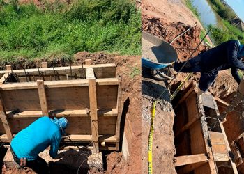 Construyen puente peatonal en Santa Blanca, El Fuerte para mejorar la seguridad vial y movilidad