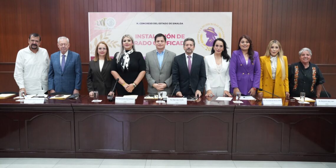 Congreso del Estado instala Jurado para reconocer la trayectoria y aportaciones de la Mujer Rural Sinaloense 2026