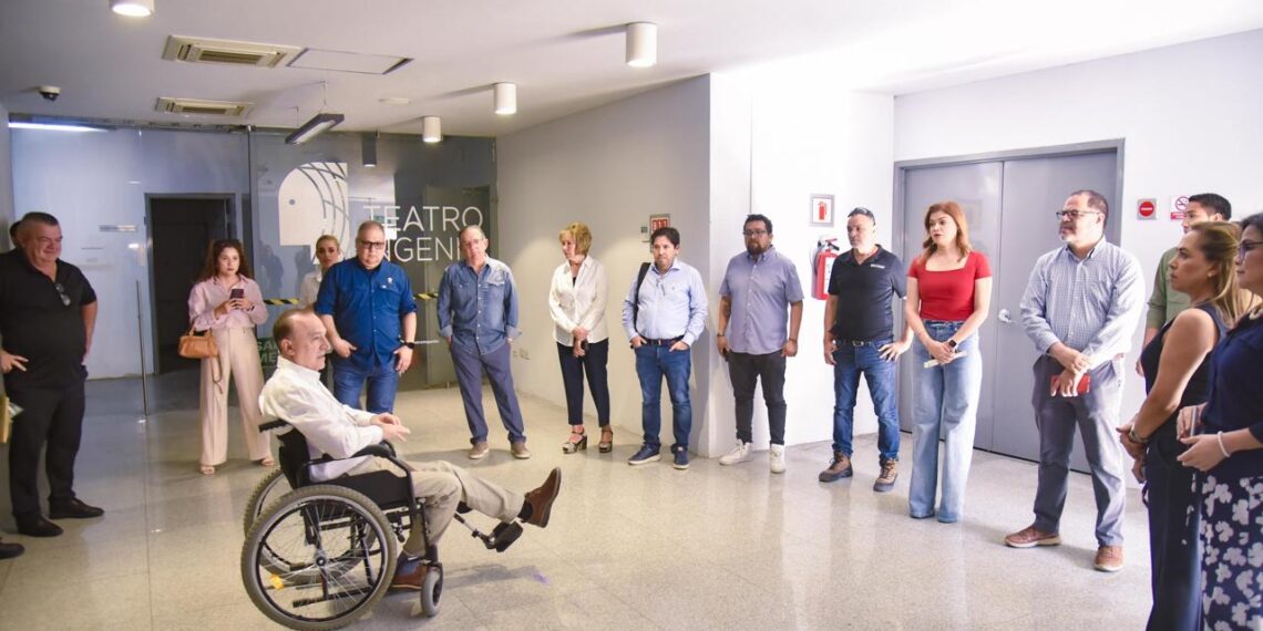 Ayuntamiento de Ahome busca definir ruta de trabajo para el mantenimiento y uso del Teatro Ingenio