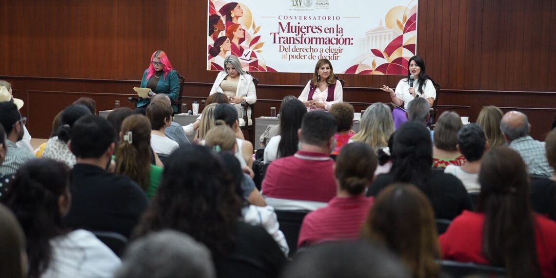 Congreso del Estado conmemora el 73 aniversario del reconocimiento del voto de la mujer con un conversatorio reflexivo sobre la lucha femenina por su derecho a decidir