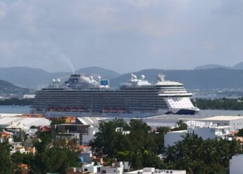 Arriba a Mazatlán el crucero “Discovery Princess”, con más de 3,500 pasajeros