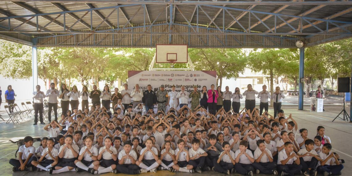 Llevan Jornada por la Paz a Ohuira para prevenir la violencia desde las escuelas