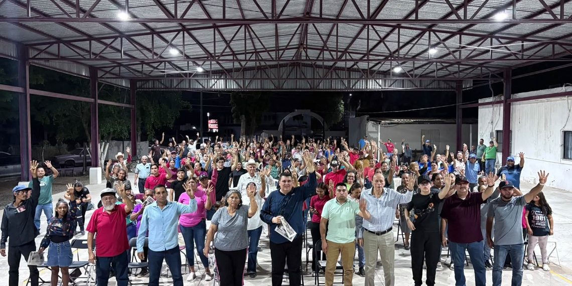 Luis Lugo escucha las voces de Charay; destaca la participación ciudadana como motor de transformación