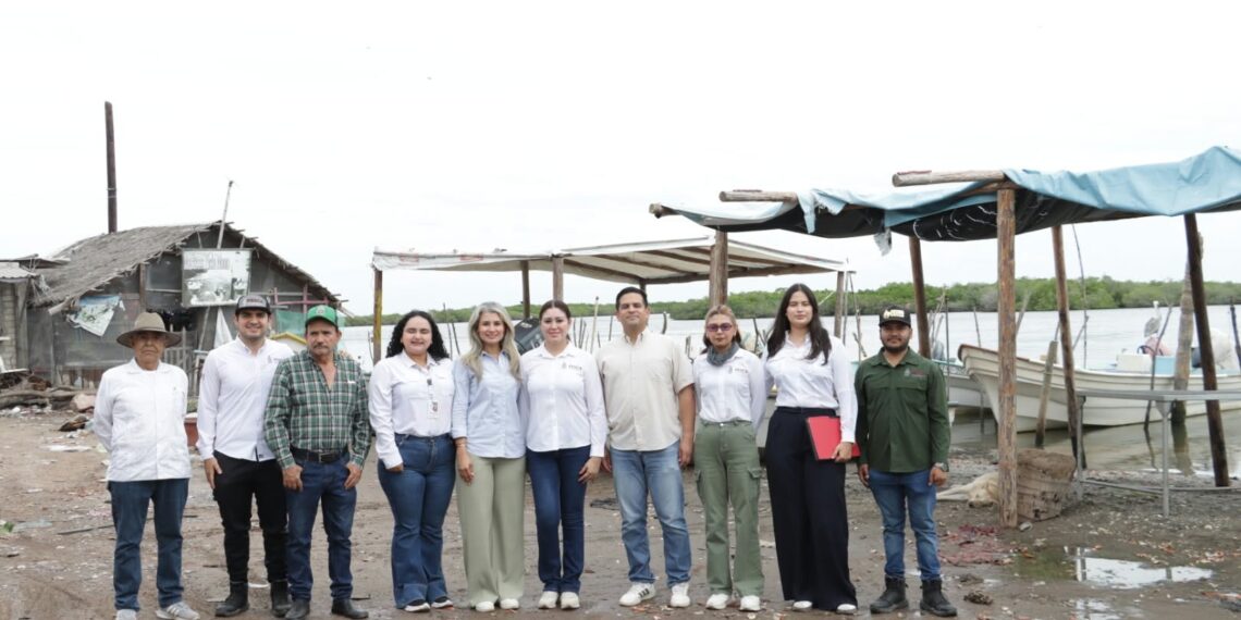 Gobiernos estatal y municipal arropan a campos pesqueros afectados por mar de fondo