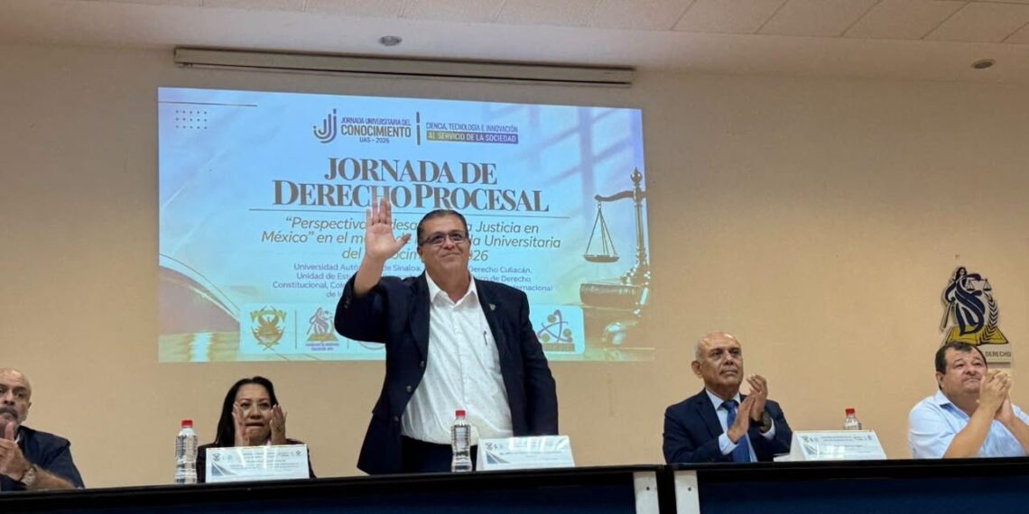 La UAS pone en marcha la Jornada de Derecho Procesal para analizar las transformaciones, avances y retos del sistema jurídico mexicano