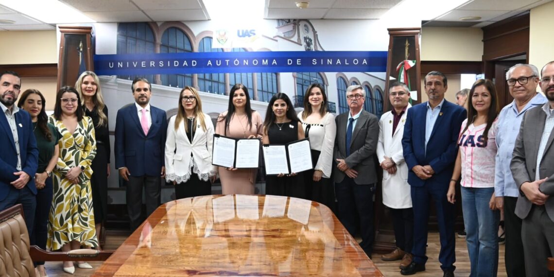 La UAS y ENCAUZA IAP firman un convenio de colaboración estratégica para fortalecer la prevención del cáncer y el acompañamiento social en Sinaloa