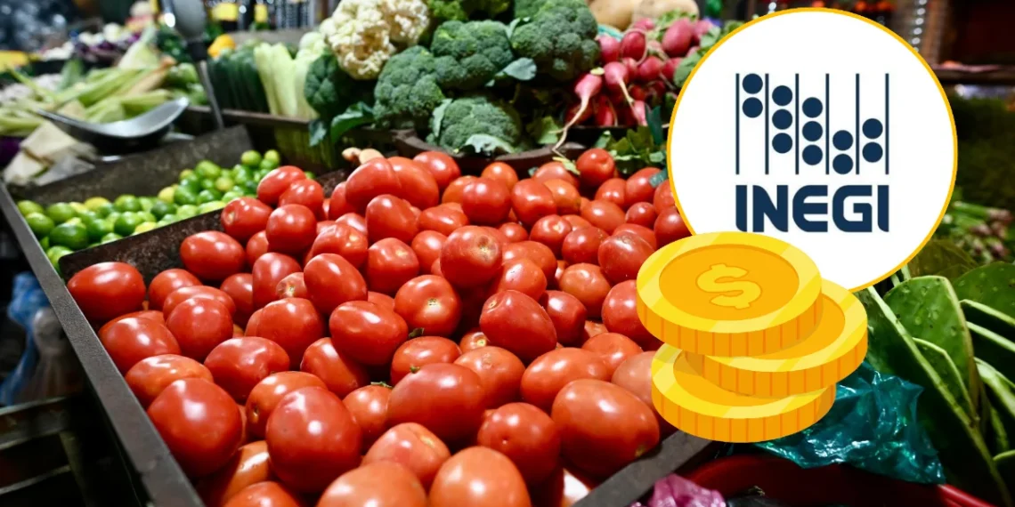 Inflación en México subió a 3.45% en septiembre, impulsado por alimentos como el jitomate y cebolla