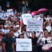Trabajadores del IMSS bloquean la México-Pachuca