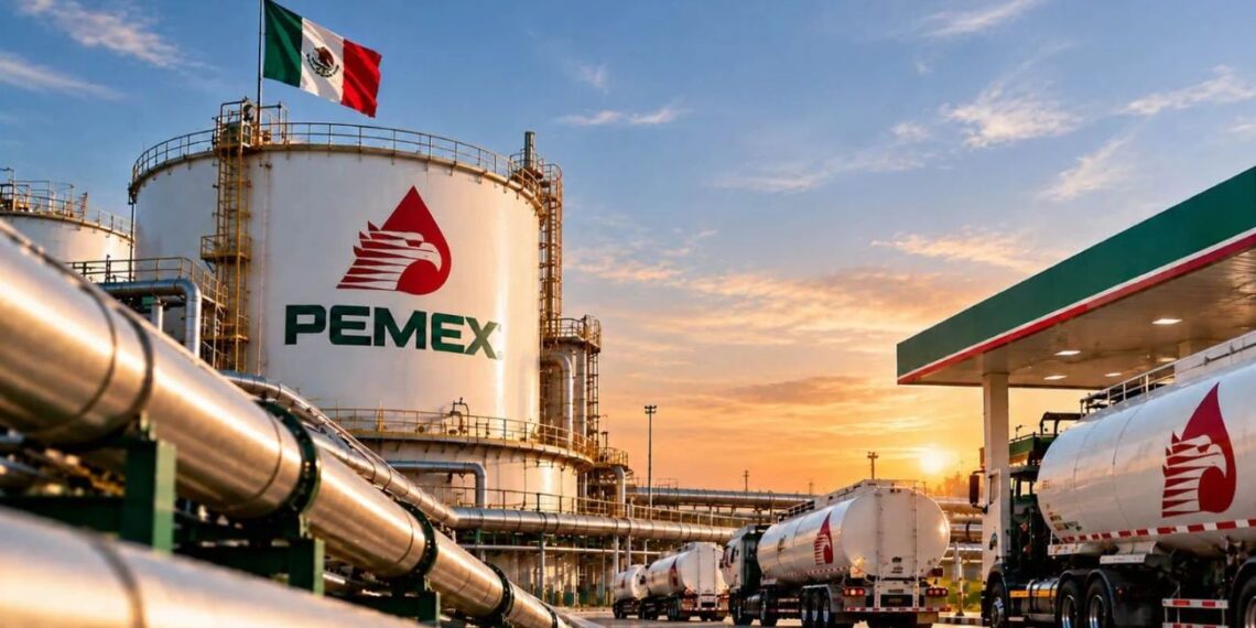 Pemex produce 87 de cada 100 litros de combustibles que vende; su deuda baja como en 2014