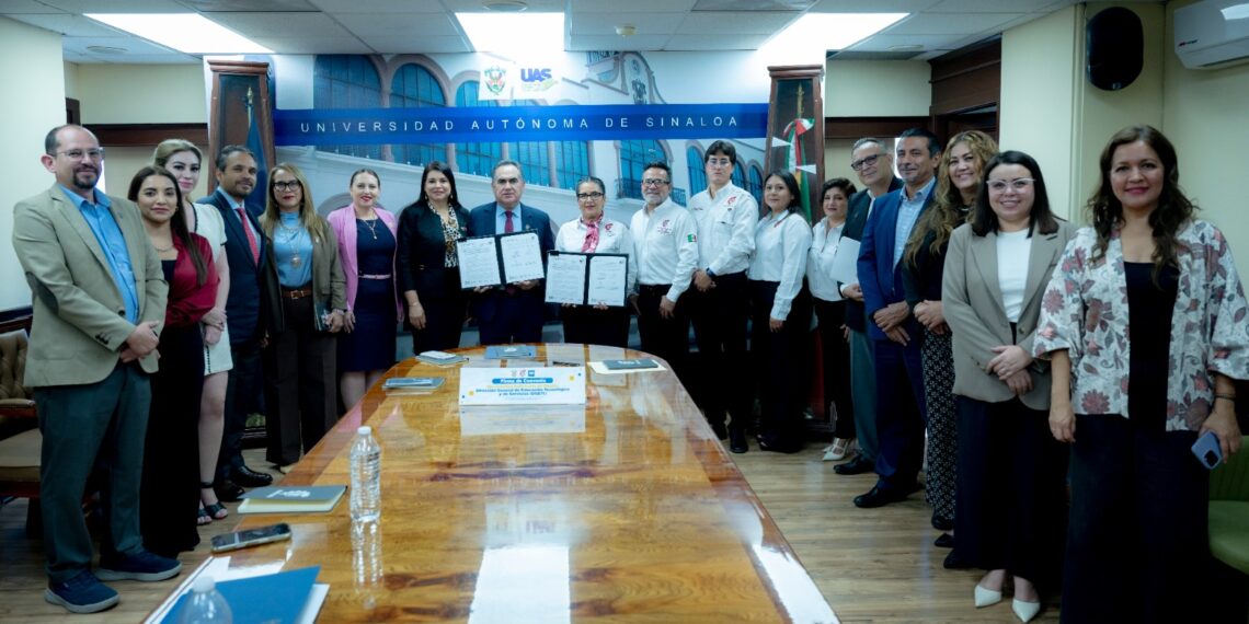 Firman la UAS y la DGETI un Convenio General de Colaboración para impulsar la formación académica, la investigación y la cobertura educativa