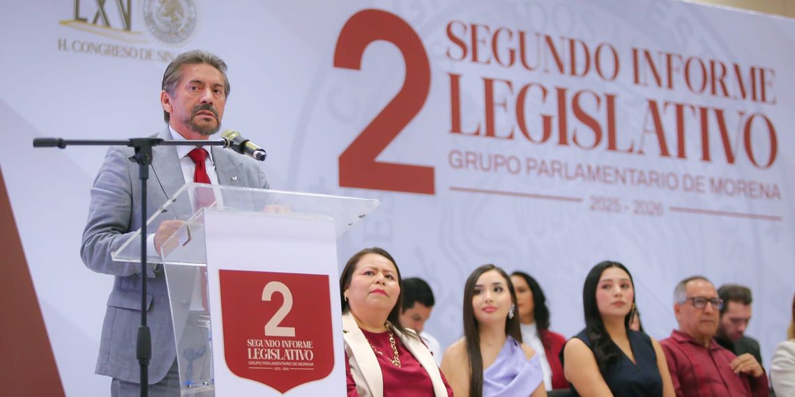 Grupo Parlamentario de Morena presenta en Culiacán su Segundo Informe Legislativo